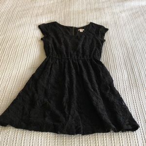 💋Super Cute Black Lace Babydoll Dress